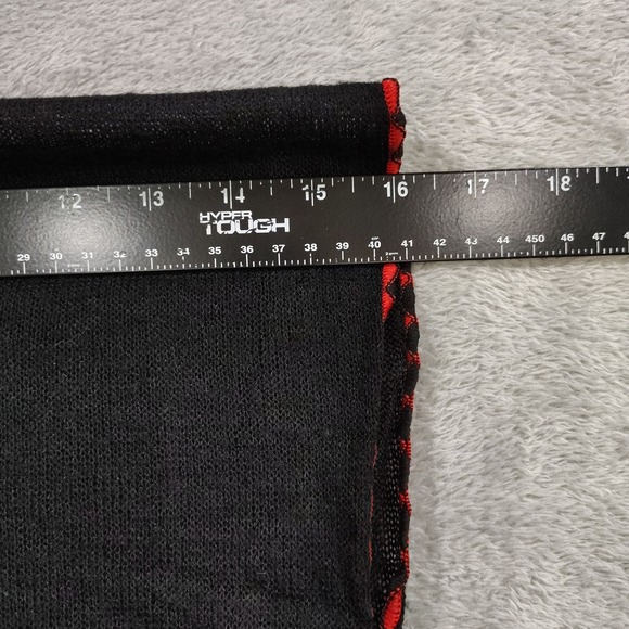 Pretty Angel Shawl Shoulder Neck Scarf Silk Blnd Floral Whimsigoth Witch Studded - Picture 6 of 8